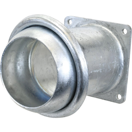 Coupling with Square Flange - Male 6'' (150mm) x (150mm) (Galvanised) - S.115073 - Farming Parts