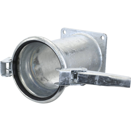 Coupling with Square Flange - Female 6'' (150mm) x (150mm) (Galvanised) - S.115077 - Farming Parts