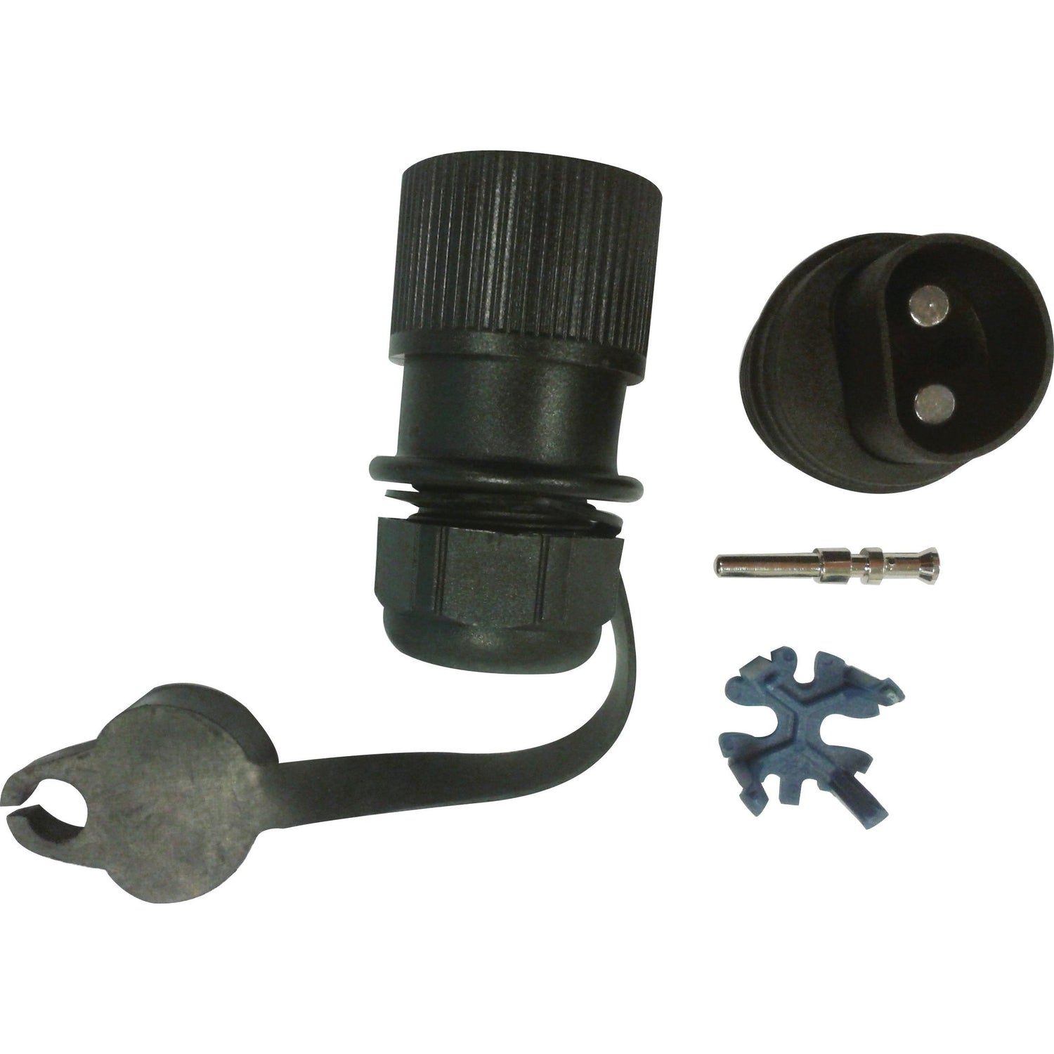 3 Pin Auxiliary Plug Male Pin (Plastic)
 - S.115197 - Farming Parts