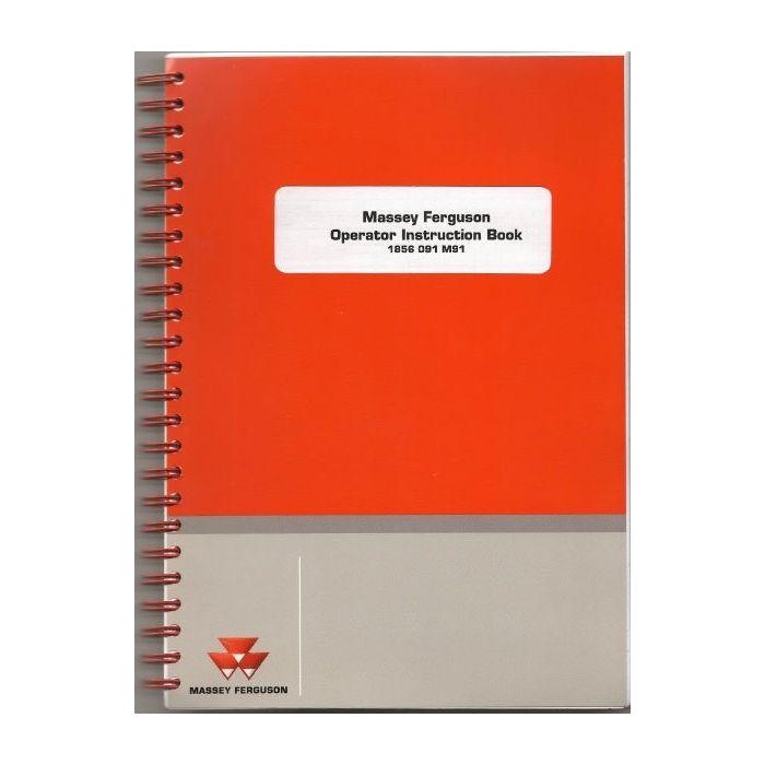 Massey Ferguson - 550 Operators Manual -  1856091M1 - Farming Parts