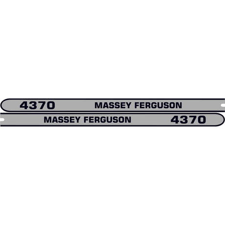 Decal Set - Massey Ferguson 4370
 - S.118326 - Farming Parts