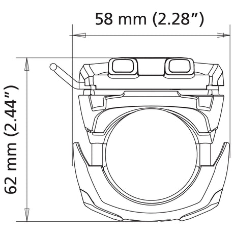 ROKK™ Mini Rail Mount
 - S.119755 - Farming Parts