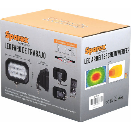 LED Work Light, Interference: Class 3, 2800 Lumens Raw, 10-30V ()
 - S.119778 - Farming Parts