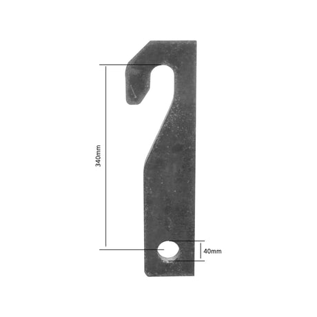 Loader Bracket (Pair), Replacement for: Kramer.
 - S.119884 - Farming Parts