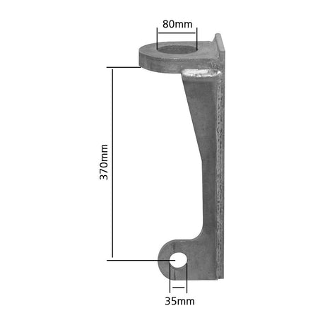 Loader Bracket (Pair), Replacement for: Matbro, John Deere.
 - S.119886 - Farming Parts