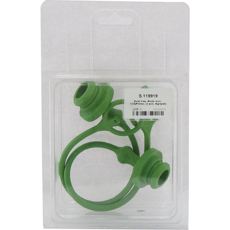 Faster Dust Plug Green PVC Fits 1/2'' Female Coupling - TM Series TM12LV (Agripak 2&nbsp;pcs.) - S.119919 - Farming Parts