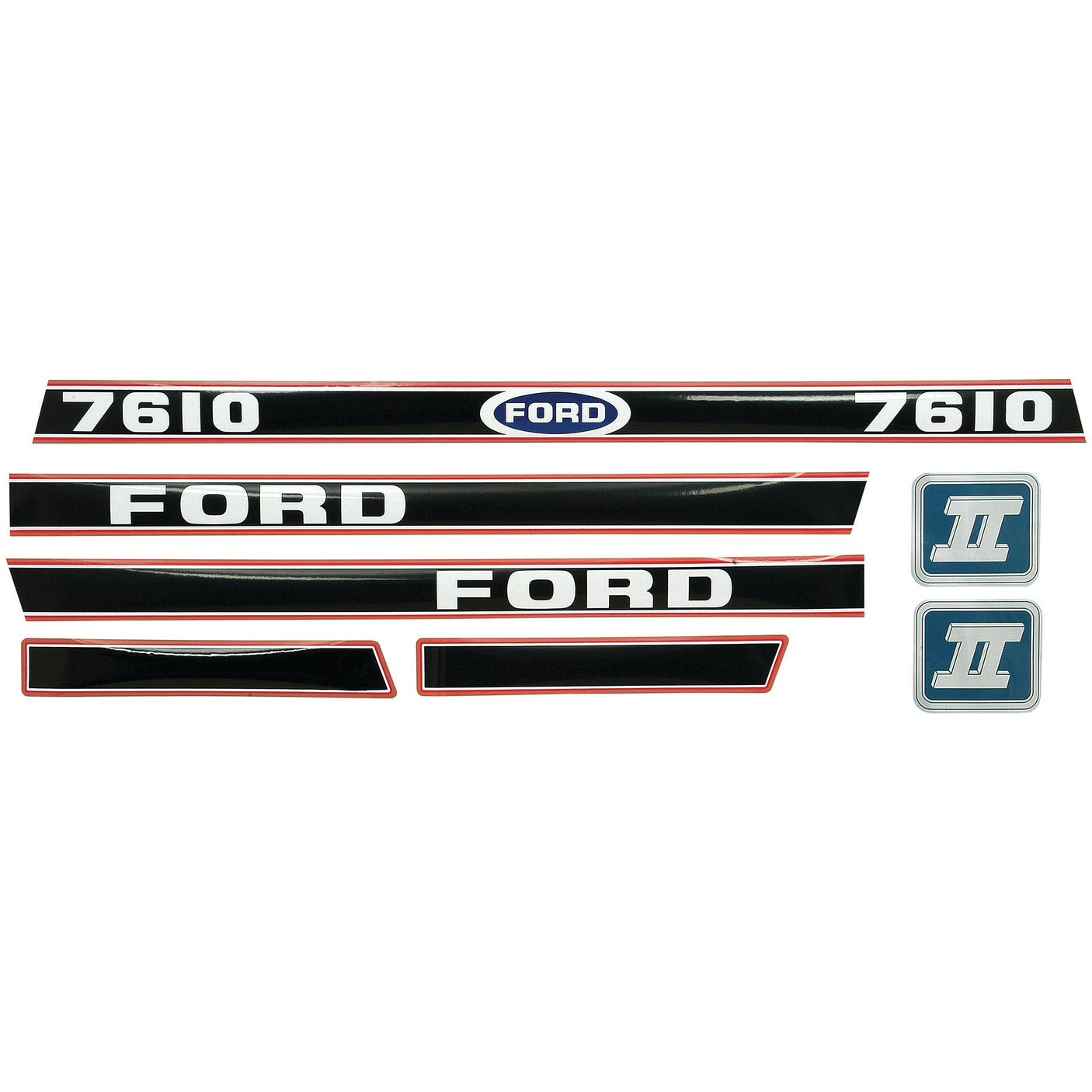 Decal Set - Ford / New Holland 7610 Force II
 - S.12109 - Farming Parts