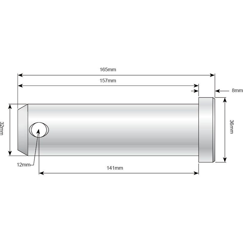 Top link pin 32x141mm Cat. 3
 - S.12336 - Farming Parts