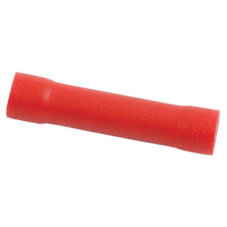 Pre Insulated Inline Terminal, Standard Grip, 4.0mm, Red (0.5 - 1.5mm)
 - S.12414 - Farming Parts