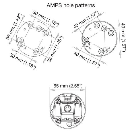 ROKK™ Mini AMPS Base adapter
 - S.129511 - Farming Parts