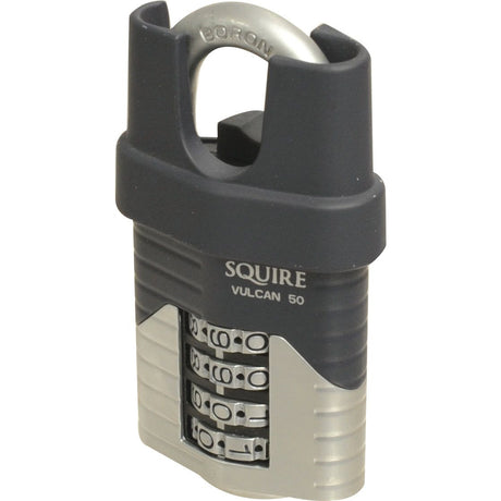 Squire 50CS COMBI Vulcan Combination Padlock, Body width: 50mm (Security rating: 6)
 - S.129895 - Farming Parts