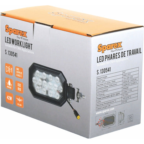 LED Work Light, Interference: Class 3, 2800 Lumens Raw, 10-30V ()
 - S.130541 - Farming Parts