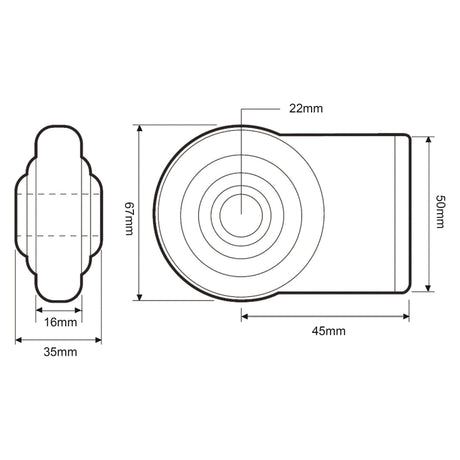 Lower Link Weld On Ball End (Cat. 1)
 - S.13279 - Farming Parts