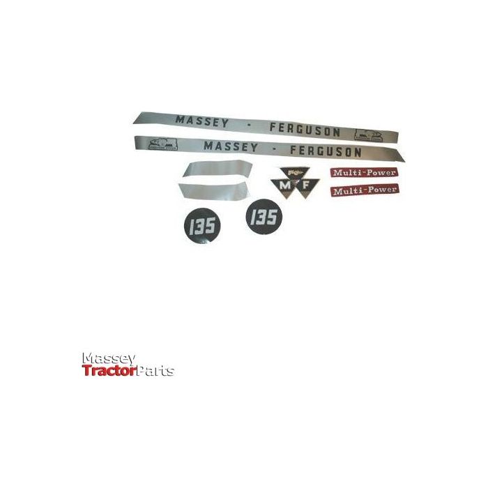 135 Decal Kit - 3406972M91 - Massey Tractor Parts