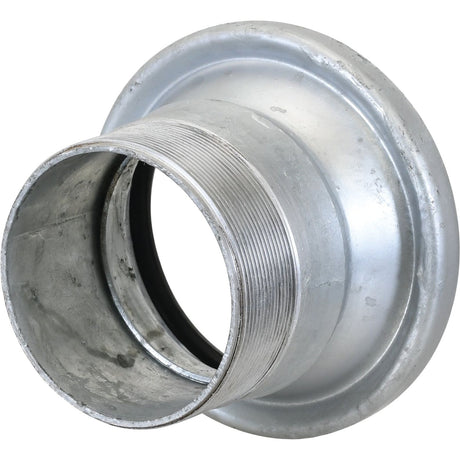 Coupling with Threaded End - Female 4'' (108mm) x 4''  (Galvanised) - S.136554 - Farming Parts