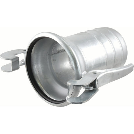 Coupling with hose end - Female 8'' (200mm) x8'' (200mm) (Galvanised) - S.136557 - Farming Parts