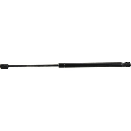 The Sparex Gas Strut (S.137045) with a total length of 445mm features a black cylinder and extended rod, specifically designed for lifting and supporting applications.