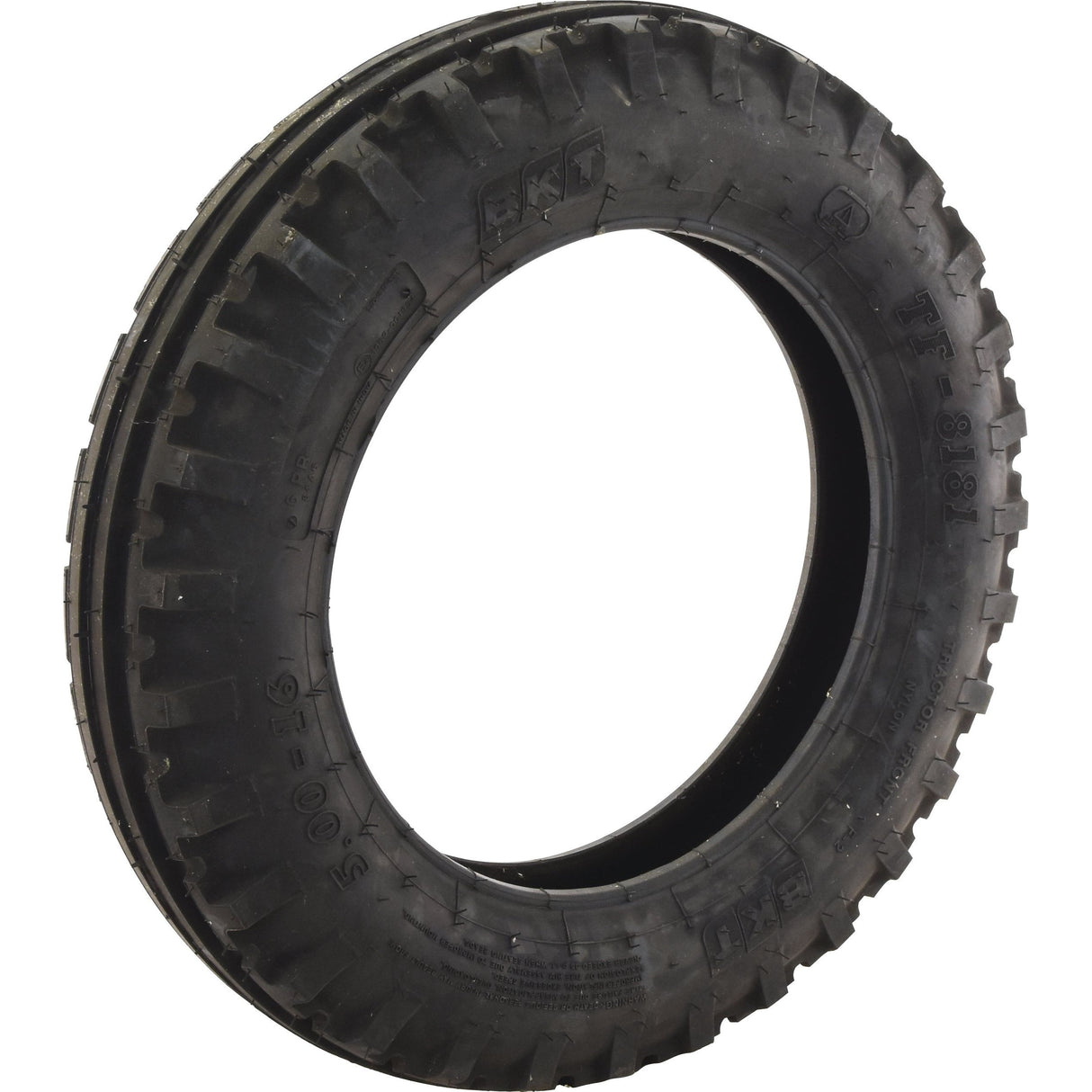 Tyre only, 5.00 - 16, 6PR
 - S.137624 - Farming Parts