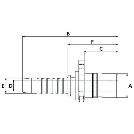 WEO Hose Insert - Ref. 147100606
 - S.139459 - Farming Parts