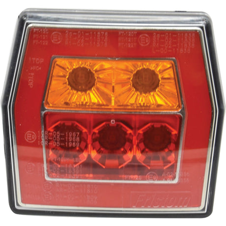 LED Rear Combination Light, Function: 3, Brake / Tail / Indicator, RH & LH, 12-36V
 - S.143048 - Farming Parts