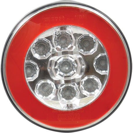 LED Rear Combination Light, Function: 2, Tail / Fog, RH & LH, 12-36V
 - S.143052 - Farming Parts