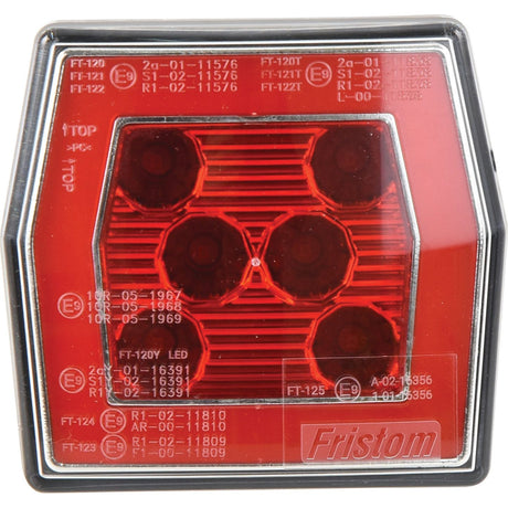 LED Rear Combination Light, Function: 2, Tail / Fog, RH & LH, 12-36V
 - S.143053 - Farming Parts