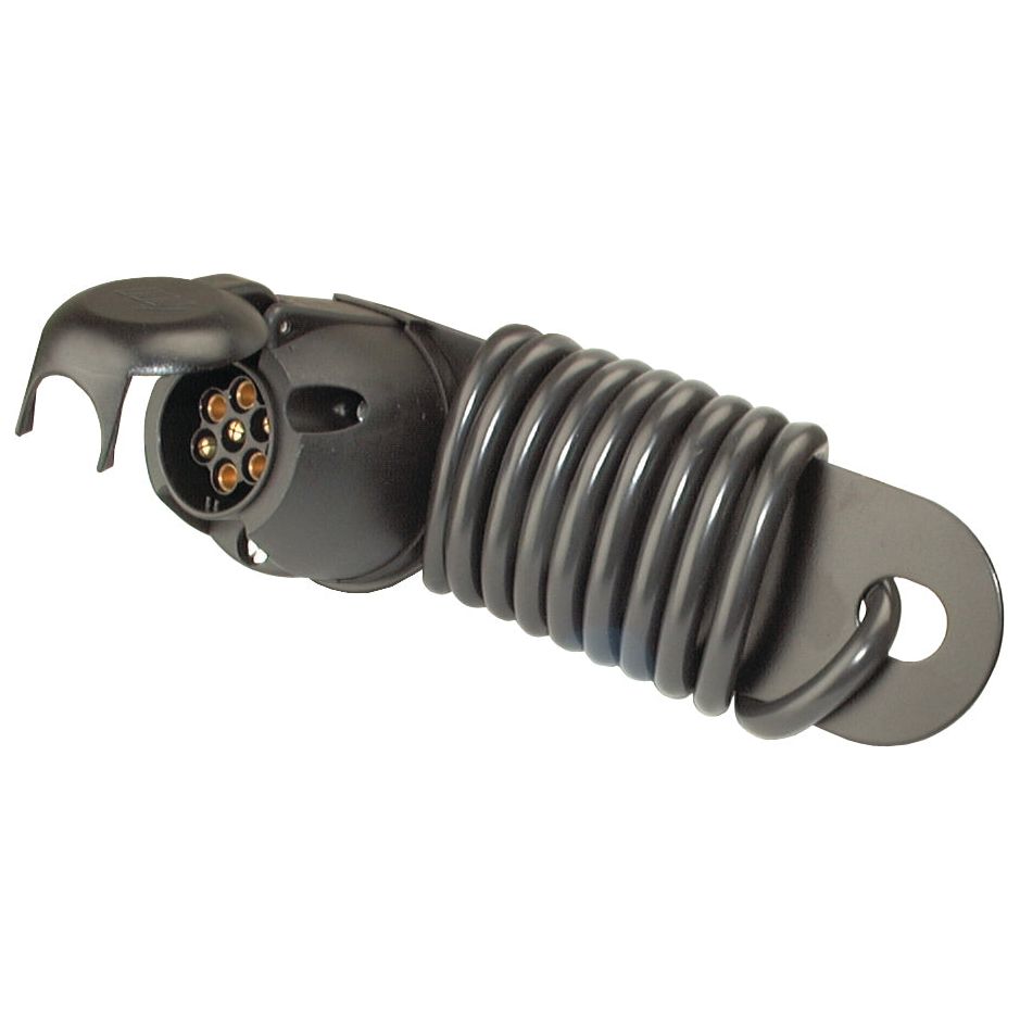 Prewired Single 7 Pin Socket & Plate Assembly 12v
 - S.14339 - Farming Parts