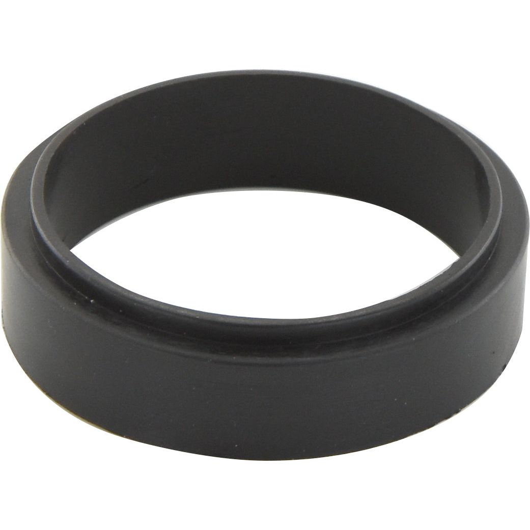 A black rubber Thermostat Gasket (Sparex Part No. S.143659) with a smooth, circular shape, designed to meet the high standards of International Harvester equipment.