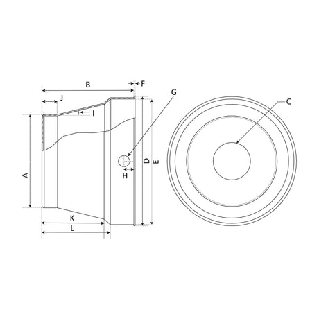 PTO Shield (Round) 208mm⌀
 - S.14433 - Farming Parts