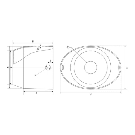 PTO Shield (Oval) 210mm x 294mm
 - S.14434 - Farming Parts