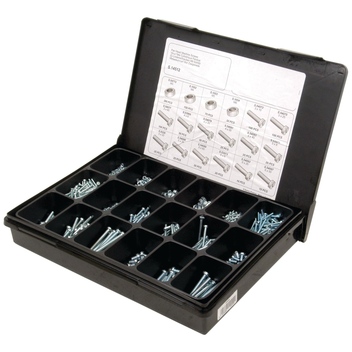 Metric Cheese Head Machine Screw, Size: M3 - M6 x 10 - 60mm (Din 84)
 - S.14512 - Farming Parts