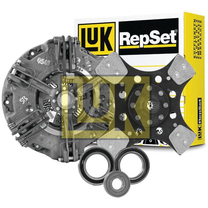 Sparex Clutch Kit with Bearings - S.146766 and cerametallic components displayed against a product box.