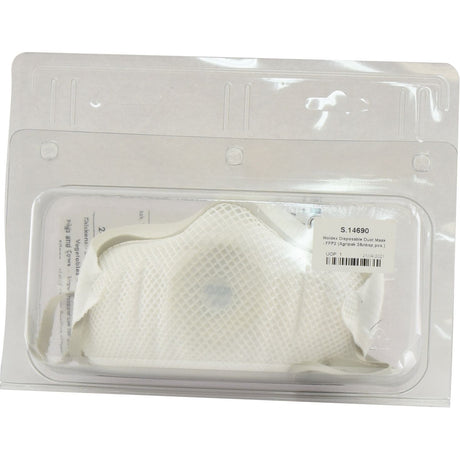 A packaged Moldex Disposable Dust Mask - FFP2 (Agripak 3 pcs.) from Sparex in a sealed plastic container with a visible EN149 label.