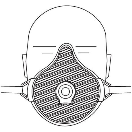 Moldex Disposable Dust Mask - FFP3D (Agripak )
 - S.14692 - Farming Parts