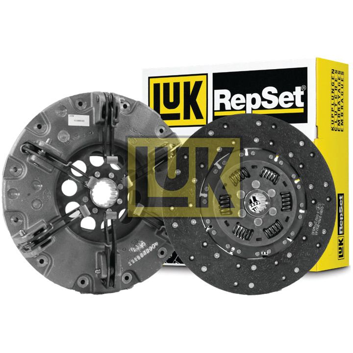 The Sparex Clutch Kit without Bearings - S.146948 includes a pressure plate and torsion sprung clutch disc, with branded packaging in the background.