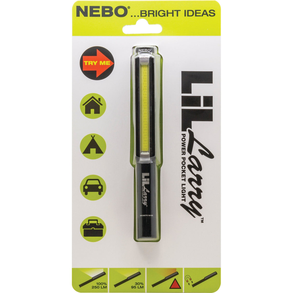 Nebo Lil Larry LED Torch, 250 / 95 Lumens
 - S.149180 - Farming Parts