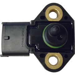 An oil pressure switch (Sparex Part No. S.151226) with a plastic body, green seal, and two mounting holes, compatible with International Harvester and Case IH models.