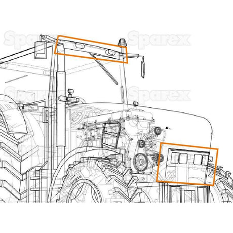 LED Work Light, Interference: Class 3, 4050 Lumens Raw, 10-30V - S.151838 - Farming Parts