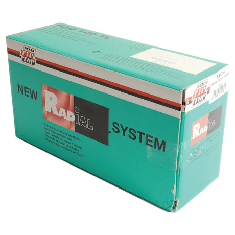 A 7-liter green box labeled "Repair Patch - Radial (140TL) 100 x 195mm" from Sparex, designed for durable repairs of radial tires, displays various text and logos on the packaging.