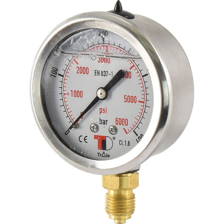 Hydraulic Pressure Gauge⌀63mm (0-400 Bar)
 - S.153760 - Farming Parts