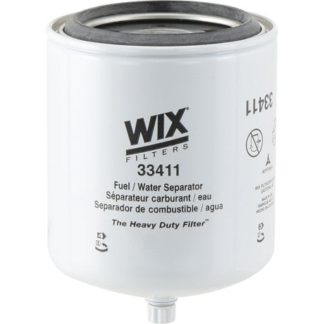 A Sparex Fuel Separator - Spin On with part number S.154220, branded as "The Heavy Duty Filter," designed for fuel filtration and water separation, featuring Enhanced Cellulose for superior performance.