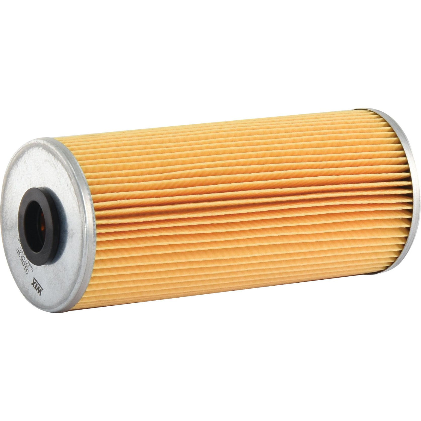 A cylindrical, pleated paper oil filter with metal end caps and a central opening on one side, this Sparex Oil Filter - Element (Part No. S.154276) is designed for models such as Ford/New Holland and Claas DOMINATOR.