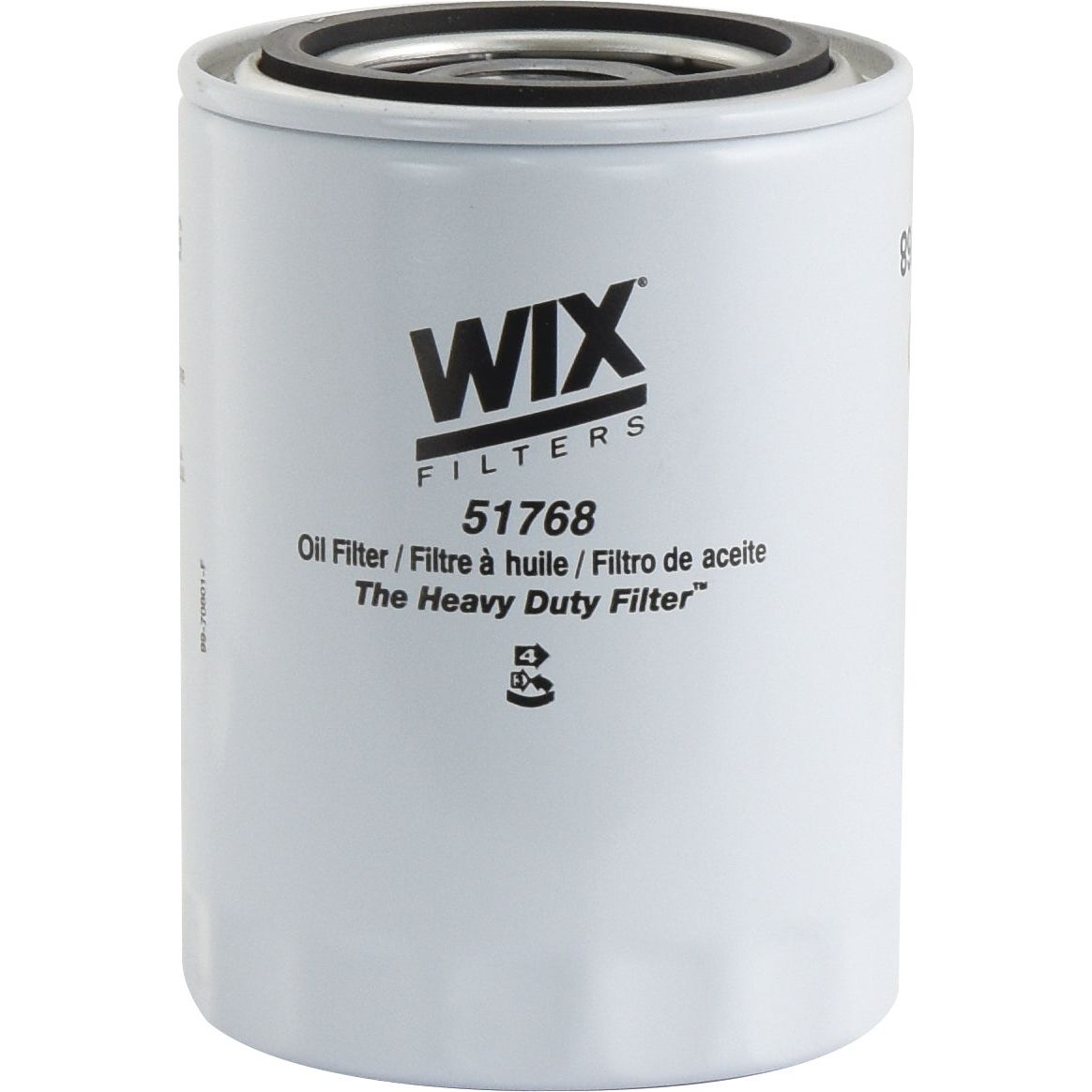 A white Sparex Oil Filter - Spin On (Sparex Part No. S.154281) with black text displaying the product name and specifications, exemplifying the reliability of Sparex filters.