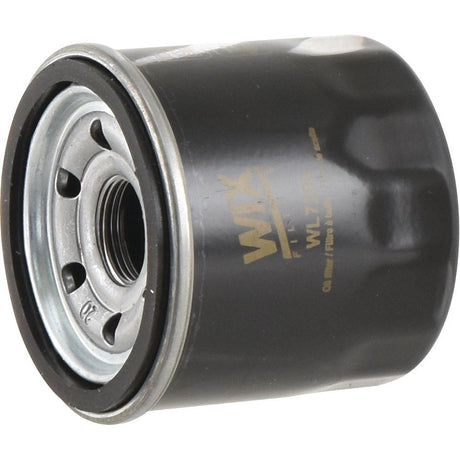 A black cylindrical Sparex oil filter, model number S.154306, proudly displays its durability and is compatible with Kubota and John Deere machinery.