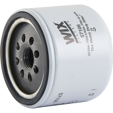 A close-up image of a Sparex oil filter, model number S.154313. It is cylindrical with a white exterior and black rubber sealing on one end, showcasing the quality synonymous with Sparex Filters.