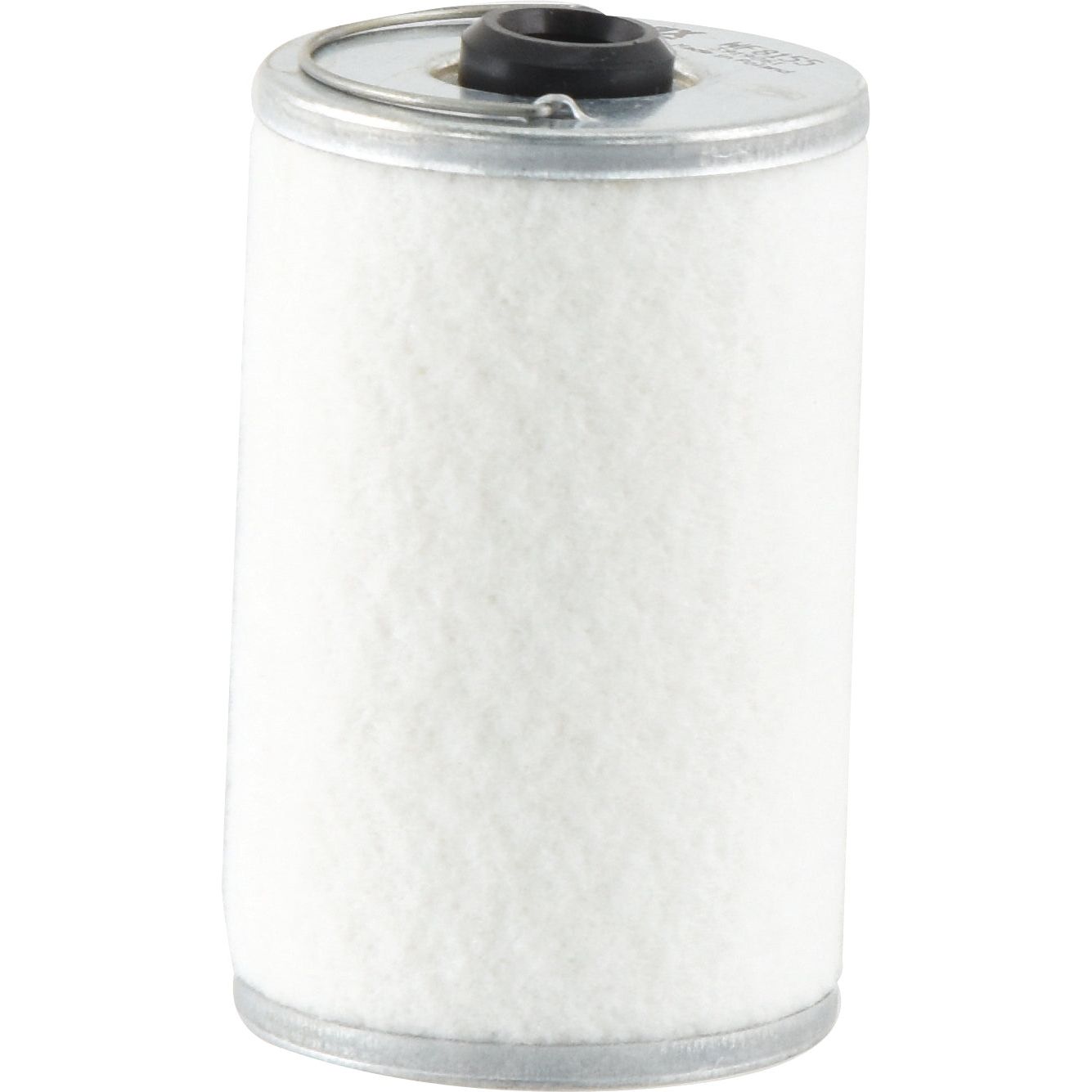 A cylindrical white Sparex fuel filter (Element | Sparex Part No. S.154372) with a metallic top and bottom, featuring a black central opening at the top.