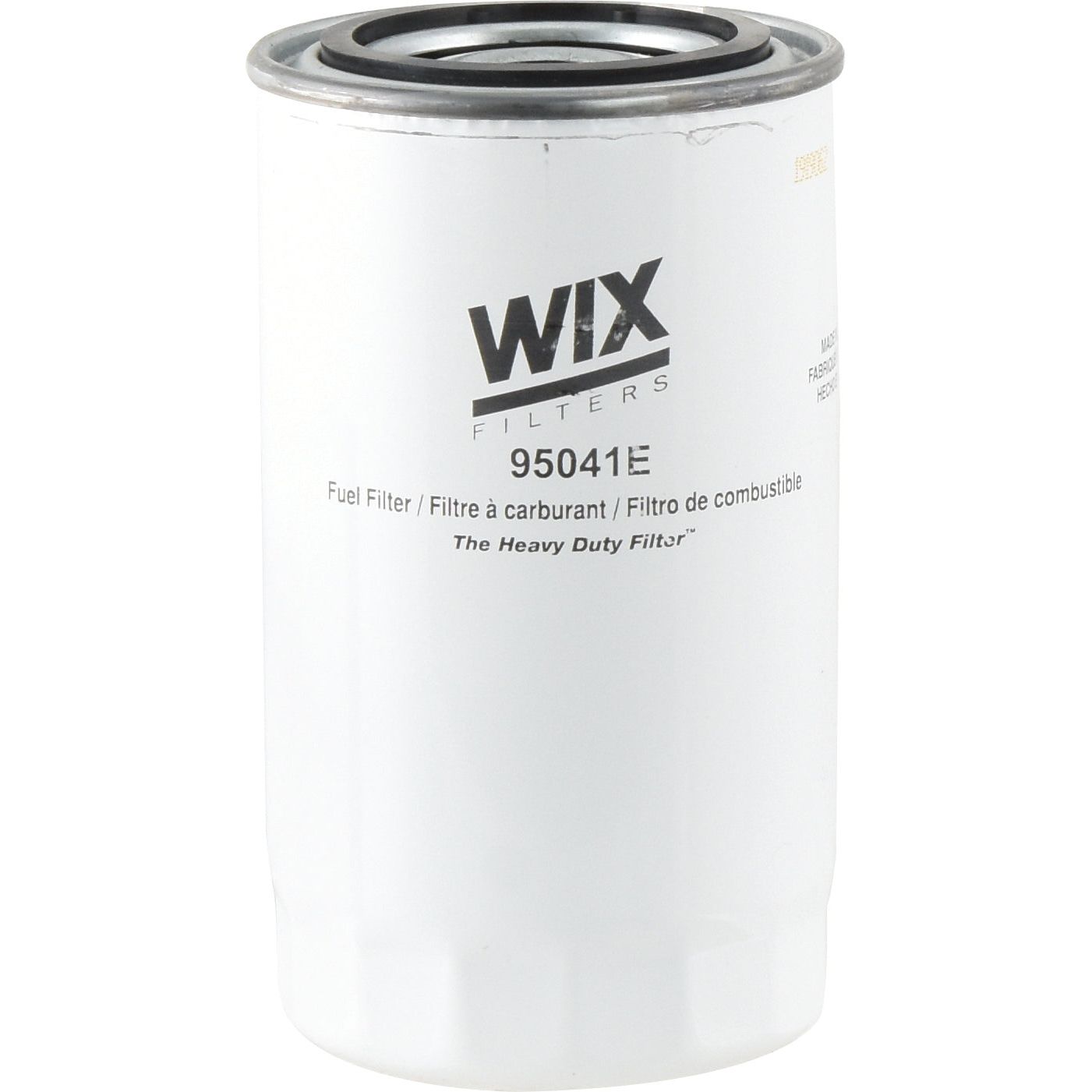 A white cylindrical Sparex fuel filter with model number S.154373 printed on it, designed as a spin-on model for easy installation.