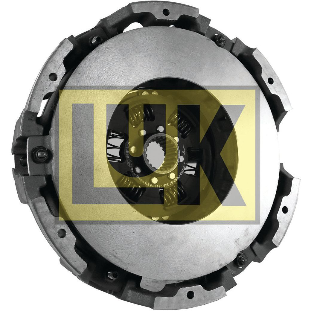 Close-up of a car clutch kit with Sparex branding prominently displayed. The Clutch Cover Assembly - S.156475 boasts visible springs and gear elements, illustrating its robust cover type design.