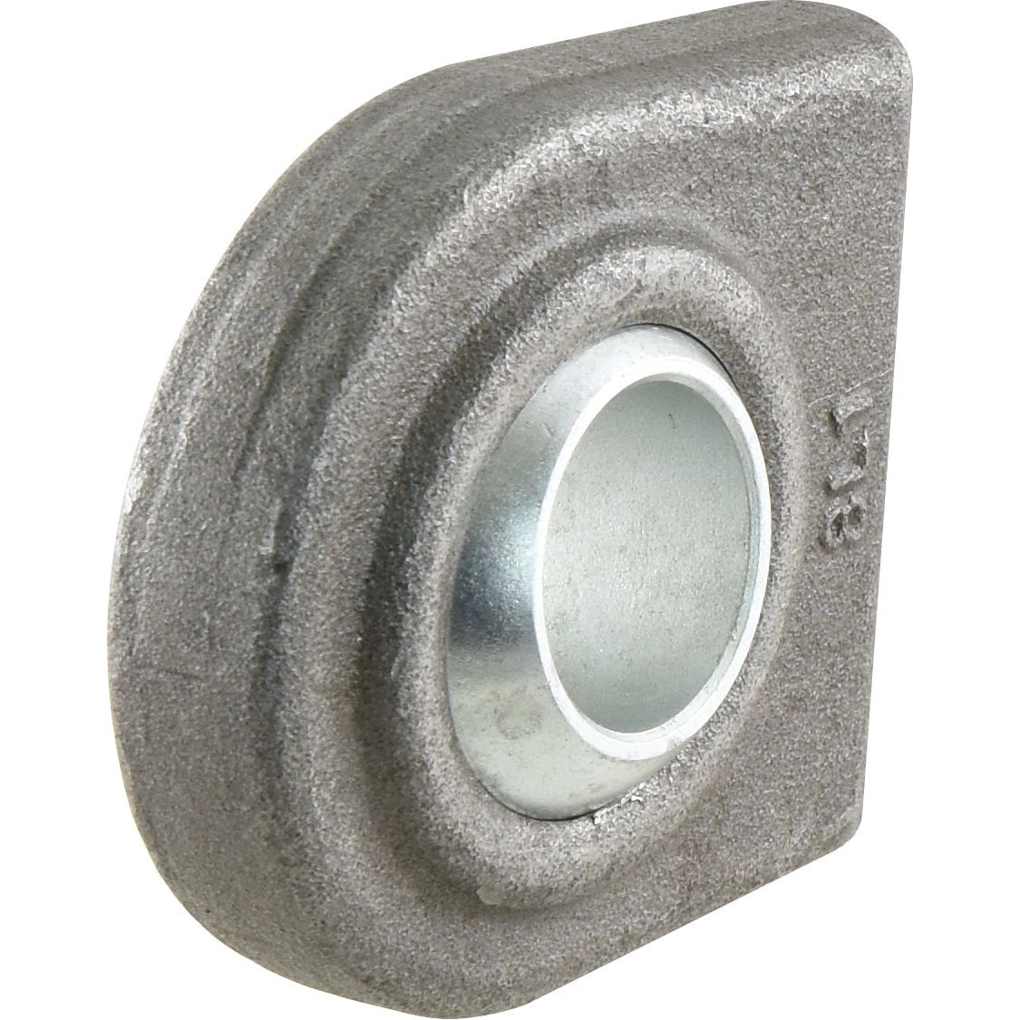 Close-up of a Lower Link Weld On Ball End (Cat. 2) by Sparex, featuring a circular opening at the center, potentially functioning as a bearing housing or similar part. The surface has a textured finish with a marking "578" on it, indicating the working length.