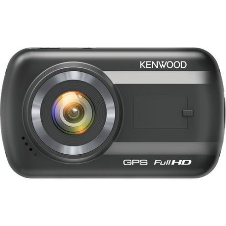 Front view of a Sparex NLA Full HD (1920 x 1080) 2.7'' Dash Camera - S.163023, featuring a large lens and rectangular screen for Full HD recording with built-in GPS.